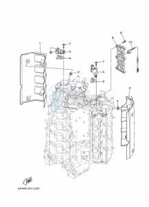 FL350AET2X drawing CYLINDER-AND-CRANKCASE-3