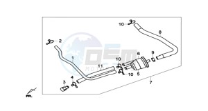 JOYMAX Z 300I ABS (L9) EU drawing BREATHER CHAMBER