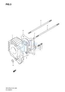 DR-Z70 EU drawing CYLINDER