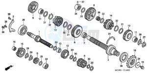 VFR8009 Ireland - (EK / MME TWO) drawing TRANSMISSION