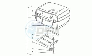 Nevada 750 Club Club drawing Top box