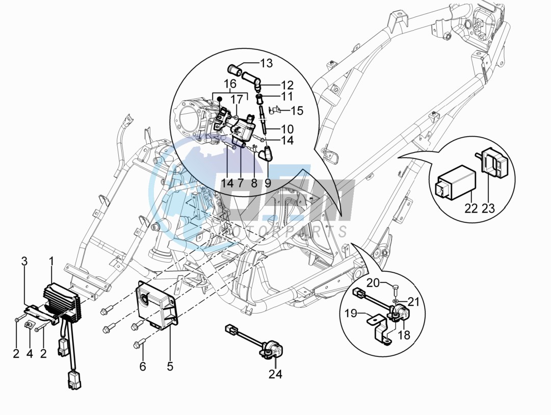 Voltage Regulators - Electronic Control Units (ecu) - H.T. Coil