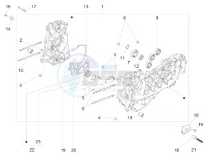 946 150 4T 3V ABS (NAFTA, APAC) AU, CN, JP, RI, TW, USA) drawing Crankcase