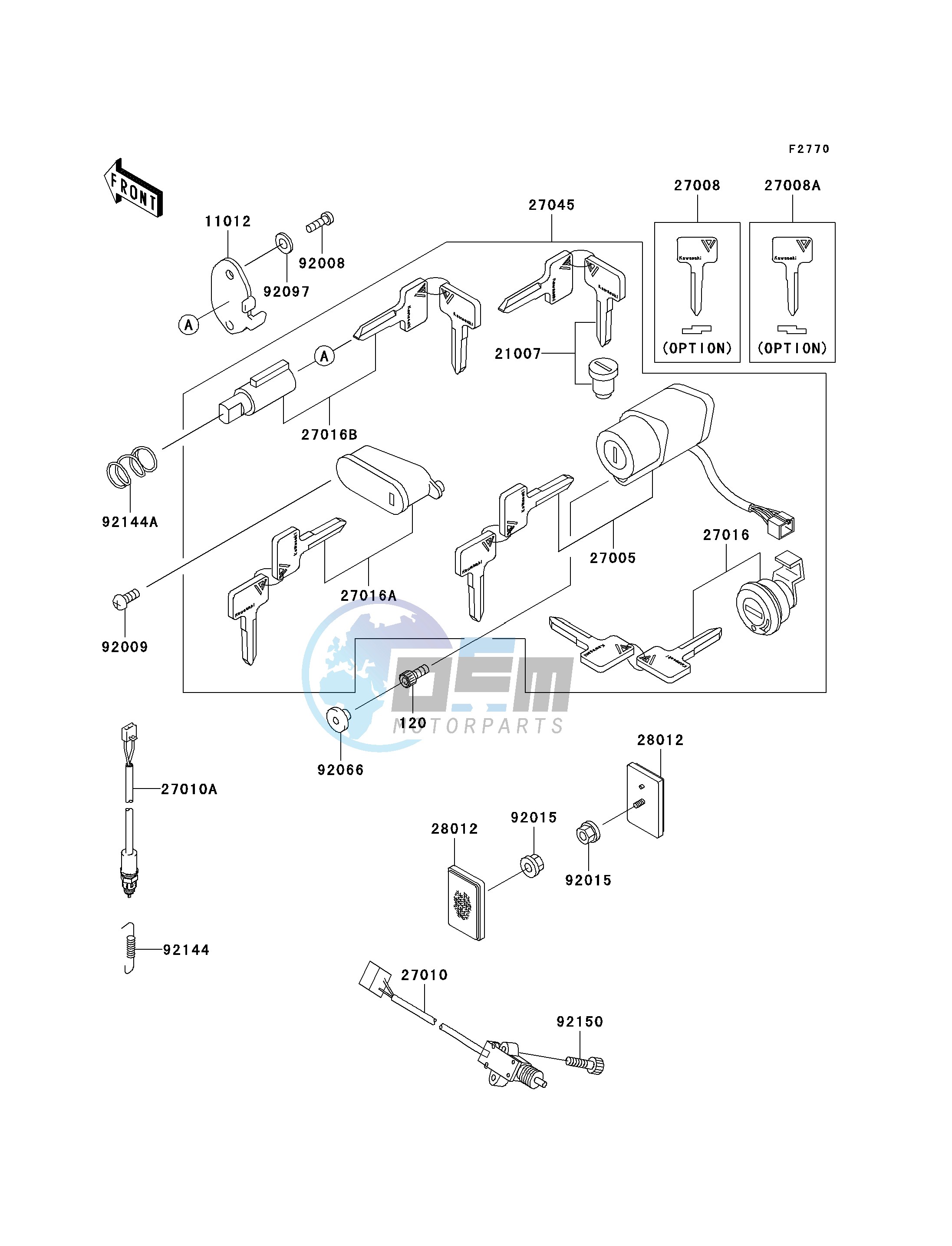 IGNITION SWITCH_LOCKS_REFLECTORS