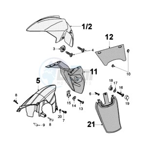 JETFORCE 50 R ICE BLADE U drawing FENDERS