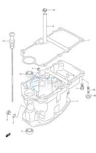 DF 9.9 drawing Oil Pan