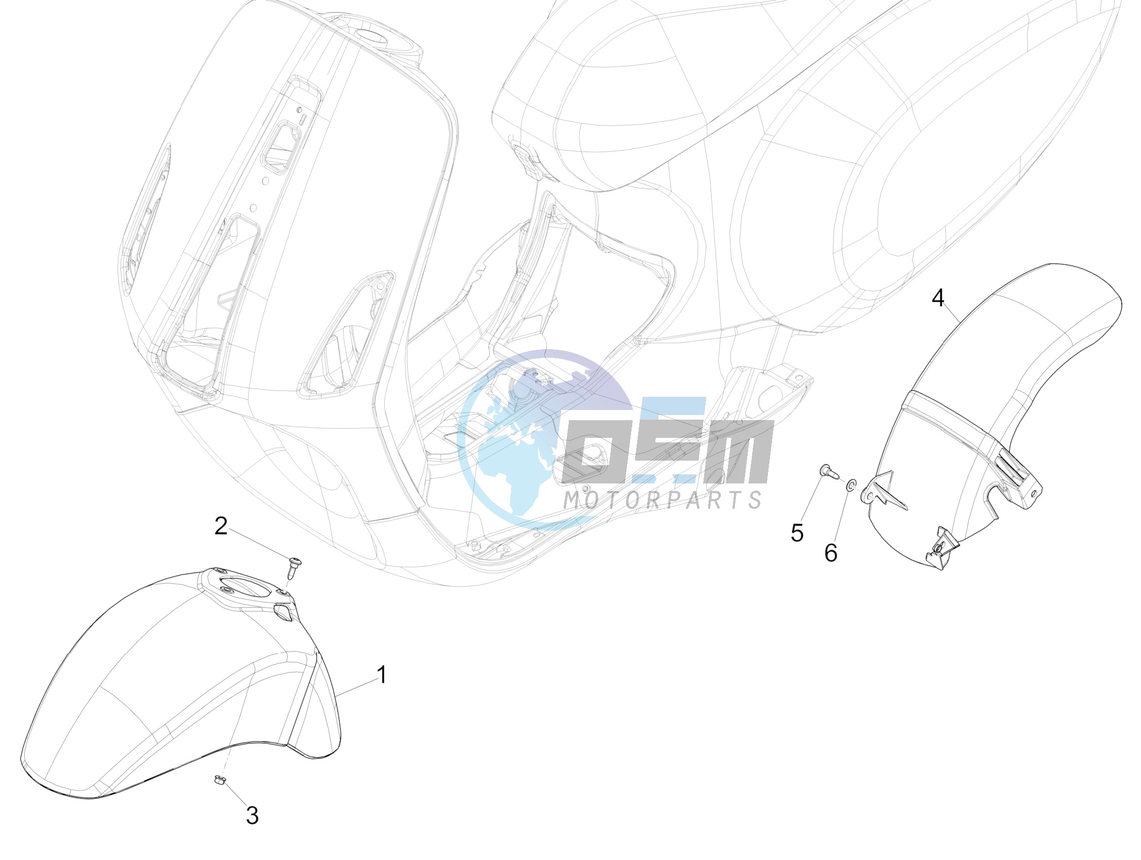 Wheel housing - Mudguard