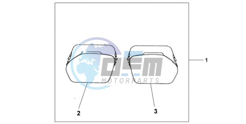 PANNIER INNER BAG SET