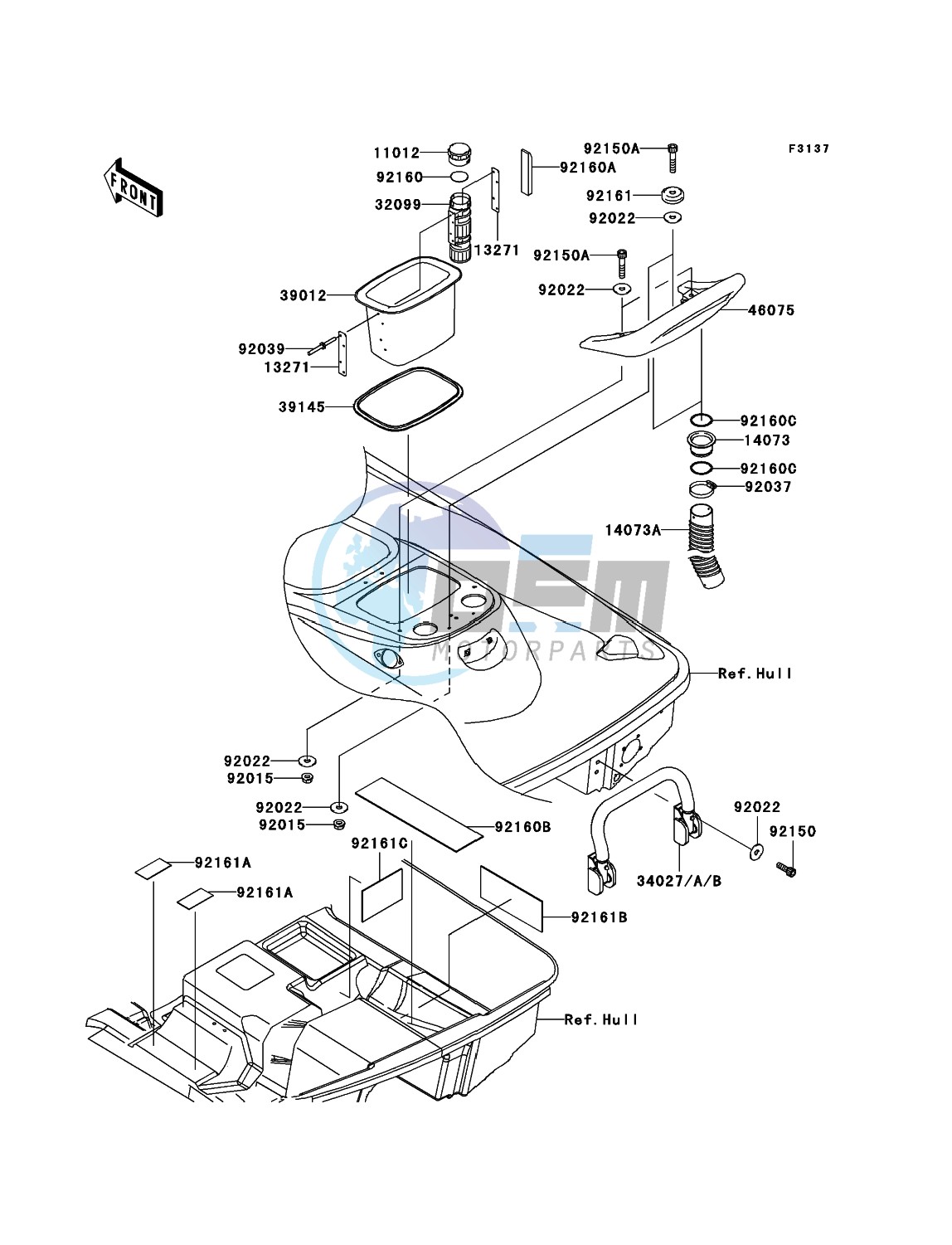 Hull Rear Fittings