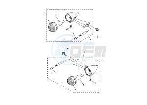 XV MIDNIGHT STAR 1900 drawing FLASHER LIGHT