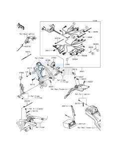 KLX125 KLX125CDS XX (EU ME A(FRICA) drawing Chassis Electrical Equipment