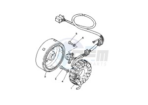 XVS DRAG STAR 125 drawing GENERATOR