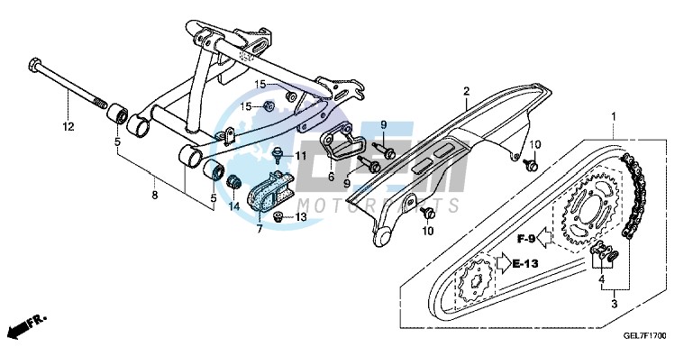 SWINGARM (CRF50FC)