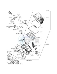 Z250SL ABS BR250FGF XX (EU ME A(FRICA) drawing Air Cleaner