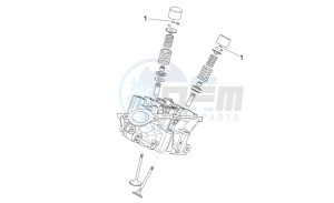 ETV 1000 Capo Nord - Rally Capo Nord drawing Valves pads