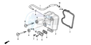 SH150 125 drawing CYLINDER HEAD COVER