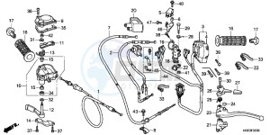 TRX500FPEC drawing SWITCH/ CABLE