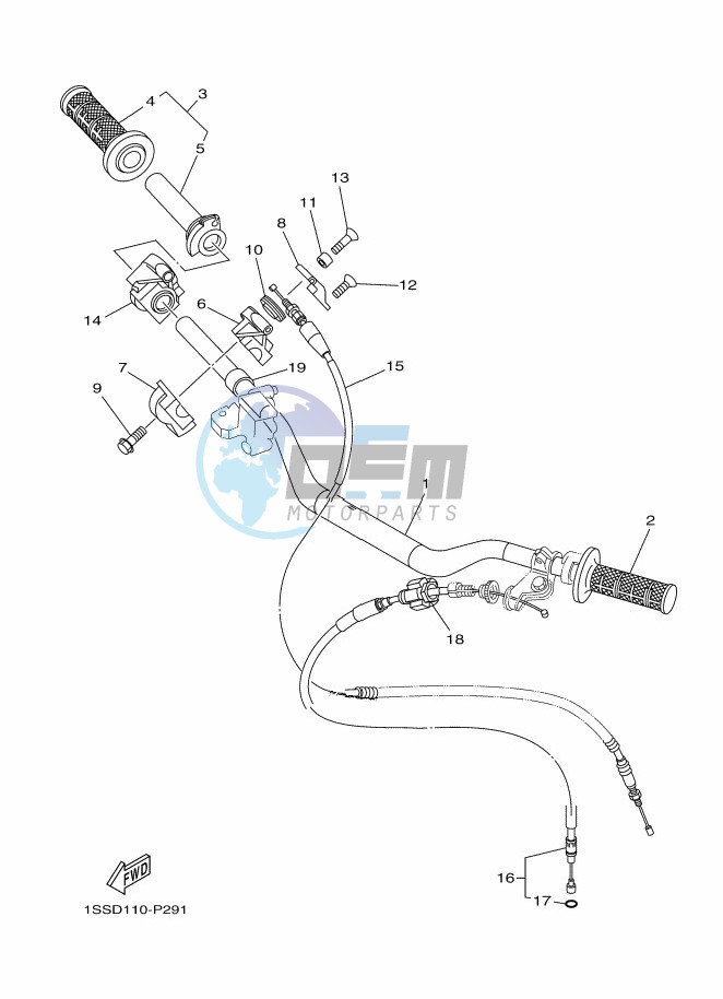 STEERING HANDLE & CABLE