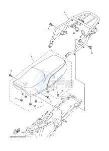 YB125 (2CS5) drawing SEAT