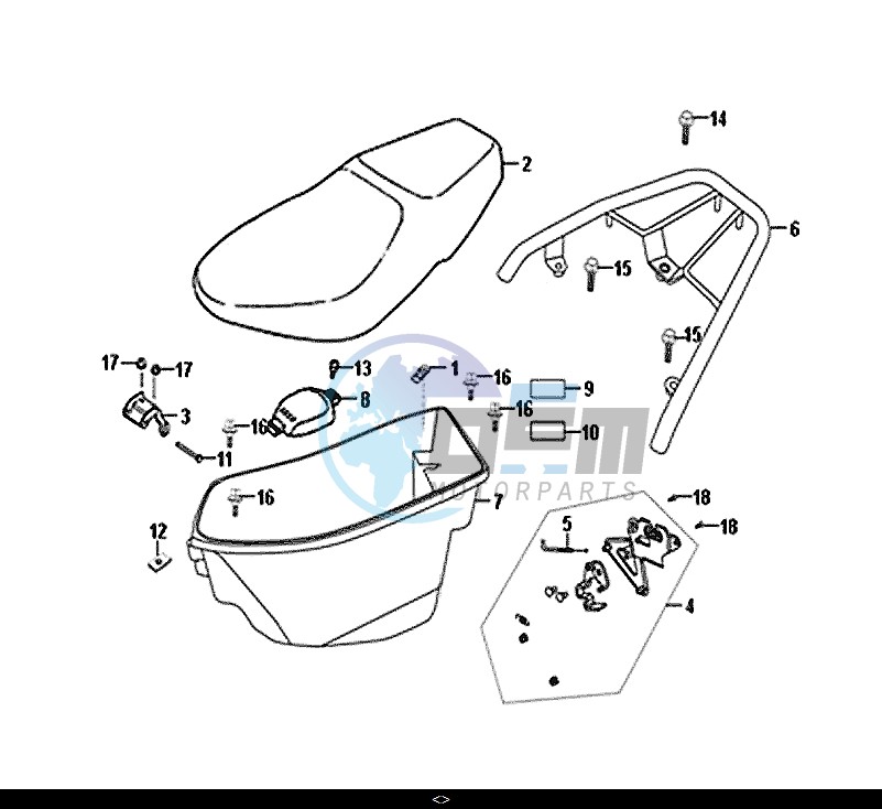 SEAT REAR GRIP