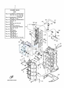 F115AETL drawing CYLINDER--CRANKCASE-1