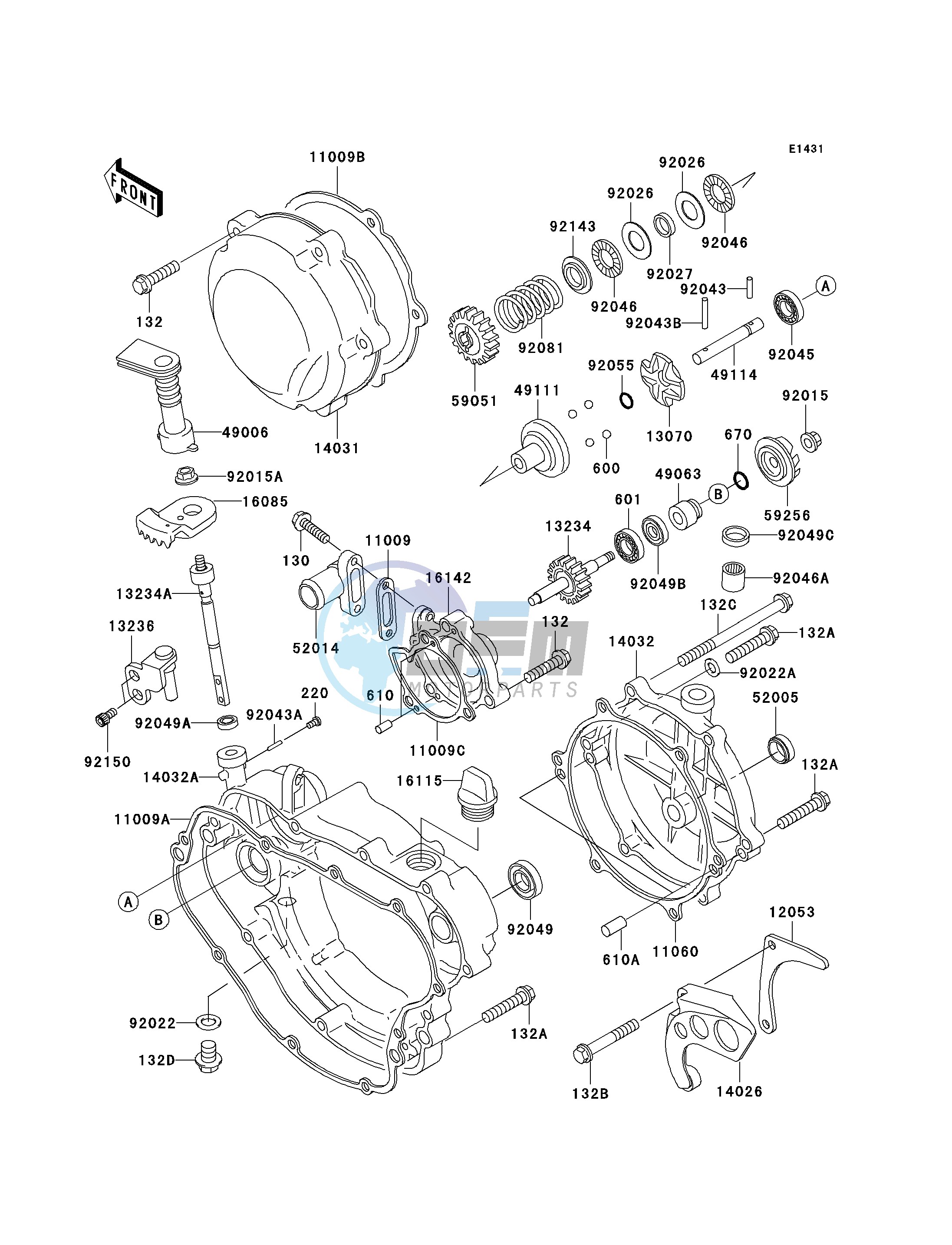 ENGINE COVER-- S- -