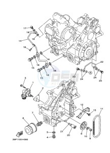 YFM700FWB YFM7NKDXK (B6K7) drawing OIL PUMP