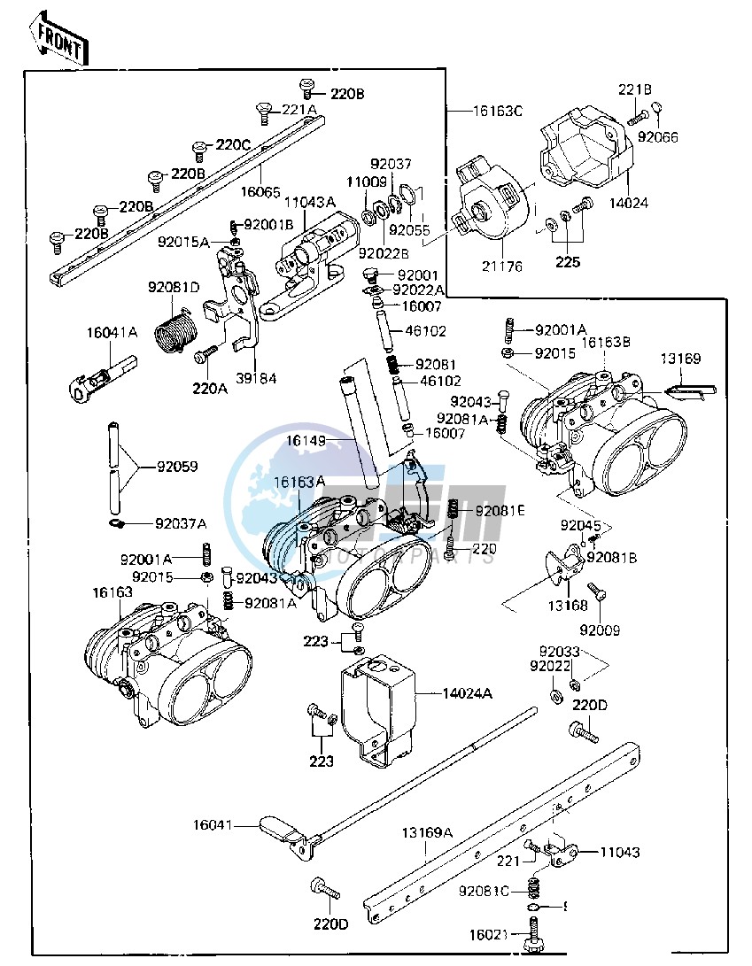 THROTTLE ASSY