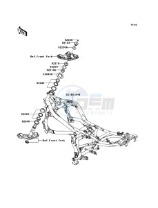 ER-6n ER650A8F GB XX (EU ME A(FRICA) drawing Frame