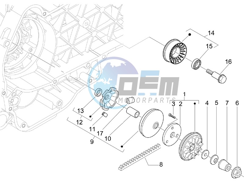 Driving pulley