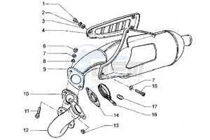 Hexagon 180 LXT drawing Silencer