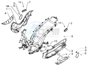 Beverly 250 RST drawing Footrest