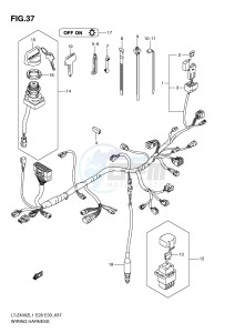 LT-Z400 (E28-E33) drawing WIRING HARNESS (LT-Z400ZL1 E28)