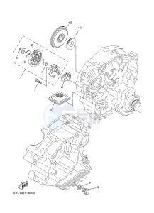 YBR125EGS (43BE) drawing OIL PUMP