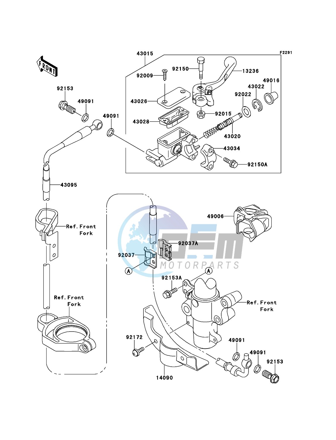 Front Master Cylinder