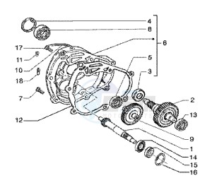 X9 200 180 drawing Rear wheel shaft