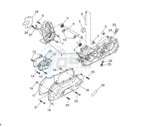 YN NEO'S EASY 50 drawing CRANKCASE