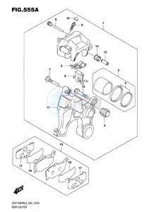 GSX-1300R ABS HAYABUSA EU drawing REAR CALIPER