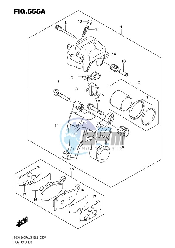 REAR CALIPER