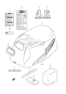 DF 4 drawing Engine Cover