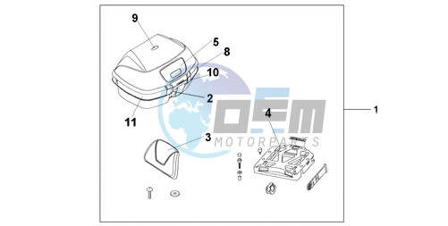 TOP BOX 45L