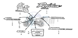 NSR125R drawing MARK (1)