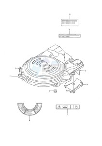 DF 90A drawing Ring Gear Cover