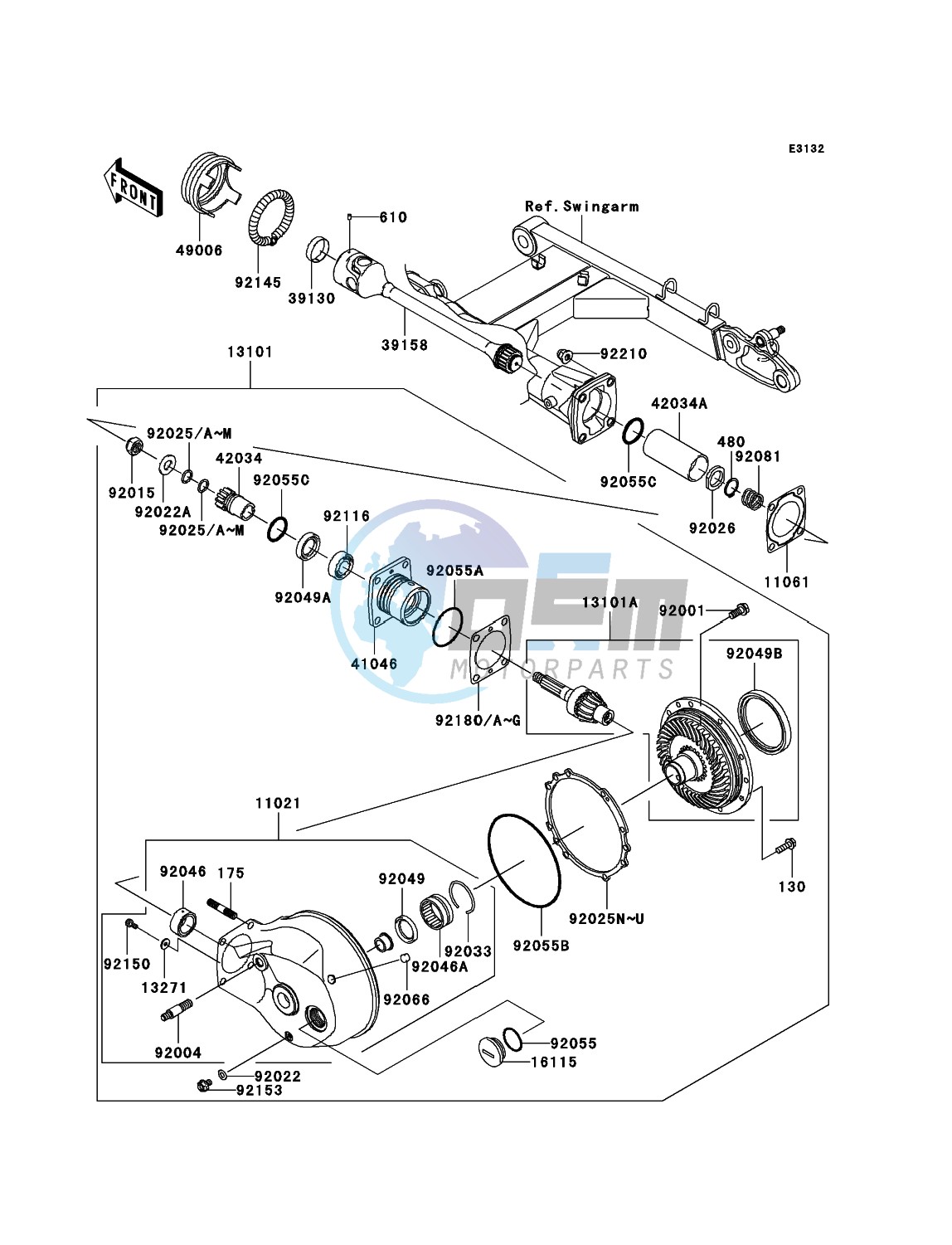 Drive Shaft/Final Gear