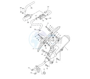 VITY 125 drawing EXHAUST