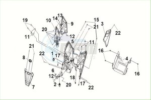 CRUISYM a 125 (LV12W3Z1-EU) (E5) (M3) drawing INNER BOX-UNDER COVER