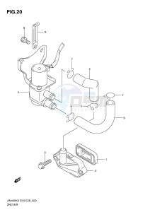 AN400 (E3-E28) Burgman drawing 2ND AIR