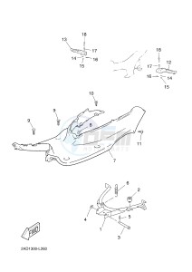 CS50Z MACH G (2ADE) drawing STAND & FOOTREST