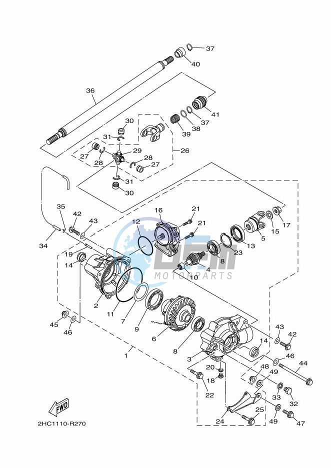 FRONT DIFFERENTIAL