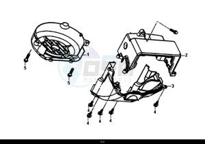 MASK 50 (XE05W1-IT) (L7-L9) drawing SHROUD ASSY / MASK 50 (XE05W1-IT) (L7-L9)